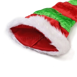 Stripe Plush Cloth Pattern Christmas Hats&nbsp;AJEW-B030-02
