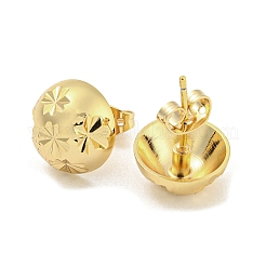 Brass Ear Studs&nbsp;EJEW-P261-07G