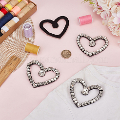 4Pcs Glass Hotfix Rhinestone&nbsp;DIY-FG0007-56C