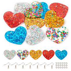 DIY Dangle Earring Making Kit&nbsp;DIY-TA0006-55B