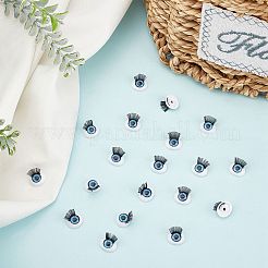 50 Pairs 4D ABS Doll Craft Cartoon Movable Eye&nbsp;DIY-NB0006-33