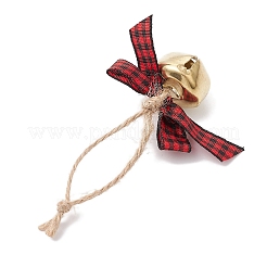 Iron Bell Pendant Decoration&nbsp;HJEW-JM02248-02