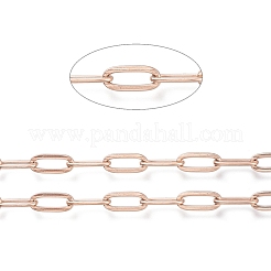 Ion Plating(IP) 304 Stainless Steel Cable Chains&nbsp;CHS-M002-01RG