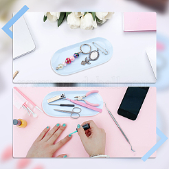 Plastic Nail Salon Utility Trays&nbsp;AJEW-CP0010-96C