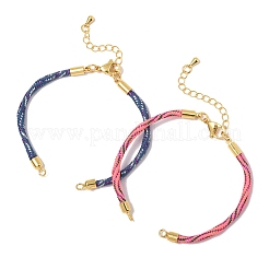 8Pcs 8 Colors Nylon Cord Bracelets&nbsp;MAK-FS0001-05