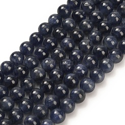 Natural Sapphire Beads Strands&nbsp;G-L631-A02-5-6mm-AA