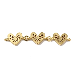 Rack Plating Brass Connector Charms&nbsp;KK-O142-59G