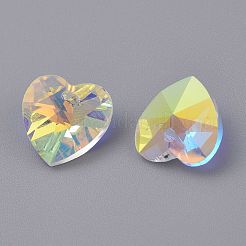 Faceted Glass Charms&nbsp;X-RGLA-L026-B05