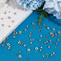 80Pcs 8 Styles Brass Spacer Beads&nbsp;KK-BBC0025-81