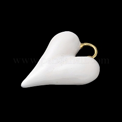 Brass Enamel Pendants&nbsp;KK-P290-04G-01