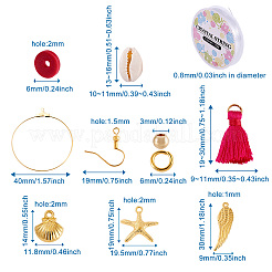 DIY Dangle Earring Making&nbsp;DIY-TA0002-77