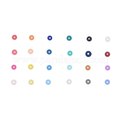 24 Colors Handmade Polymer Clay Beads&nbsp;CLAY-X0011-01