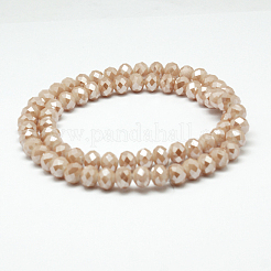 Electroplate Glass Bead Strands&nbsp;EGLA-G014-8mm-FR-A05