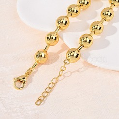 Brass Ball Chain Necklaces for Men Women&nbsp;NJEW-H089-01G