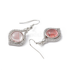 Gemstone Vase Dangle Earrings&nbsp;EJEW-A092-01P