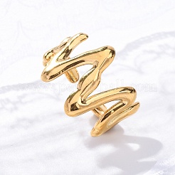Marine Animal Theme 304 Stainless Stee Open Cuff Rings&nbsp;LS-RJEW-Q005-01G-G