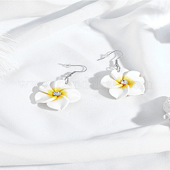 1 Pair Bohemian Style Polymer Clay Dangle Earrings&nbsp;EJEW-LP0007-109