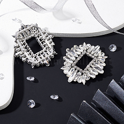 Alloy Crystal Rhinestone Shoe Decoration&nbsp;DIY-FG0003-75