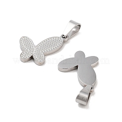 Non-Tarnish 304 Stainless Steel Pendants&nbsp;STAS-I309-07P