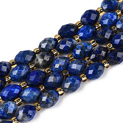 Natural Lapis Lazuli Beads Strands&nbsp;G-N342-53-8x6-10