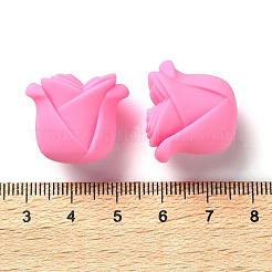 Rose Shape Silicone Beads&nbsp;SIL-S011-02E
