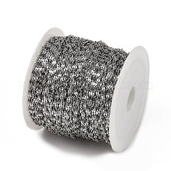 304 Stainless Steel Dapped Chains&nbsp;CHS-S011-01A-P