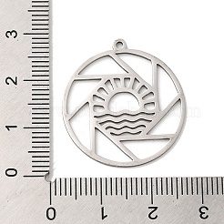 Non-Tarnish 201 Stainless Steel Pendants&nbsp;STAS-B049-02P