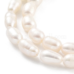 Natural Cultured Freshwater Pearl Beads Strands&nbsp;PEAR-P062-05C