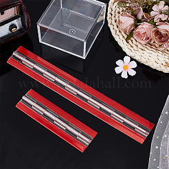 2Pcs 2 Styles Acrylic & Stainless Steel Self Adhesive Hinge&nbsp;FIND-BC0014-37