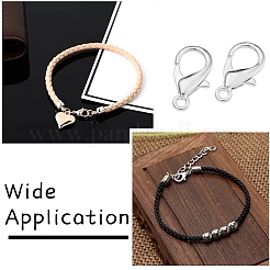 100Pcs 5 Styles Zinc Alloy Lobster Claw Clasps&nbsp;FIND-YW0006-16