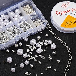 461Pcs Round Beads Kit for DIY Bracelet Making&nbsp;DIY-YW0004-45S
