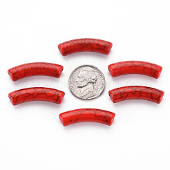 Opaque Crackle Acrylic Beads&nbsp;LS-MACR-S372-002N-009