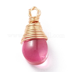 Transparent Glass Pendants&nbsp;PALLOY-JF00560