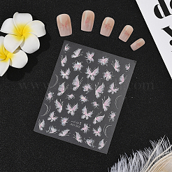 Butterfly Pattern PET Nail Art Stickers&nbsp;MRMJ-WH20017-011C