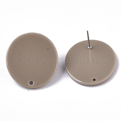 Cellulose Acetate(Resin) Stud Earring Findings&nbsp;KY-R022-013