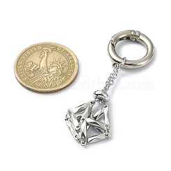 304 Stainless Steel Pouch Keychains&nbsp;HJEW-JM01301-01