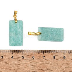 Natural Amazonite Faceted Pendants&nbsp;G-L623-03G-04