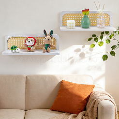 2Pcs Wood Floating Shelves&nbsp;AJEW-WH0643-179