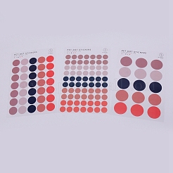 3 Size Waterproof PET Sticker Set&nbsp;DIY-WH0190-47C