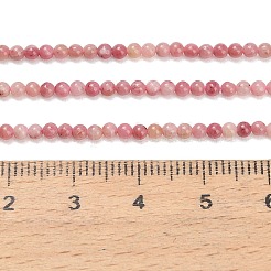Natural Rhodonite Beads Strands&nbsp;G-A322-A06-2mm
