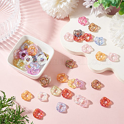 Plated UV Transparent Acrylic Beads&nbsp;FIND-TAC0035-52