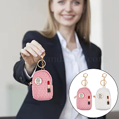 2Pcs 2 Colors PU Leather Mini Coin Bag for Women&nbsp;KEYC-WR0001-45B