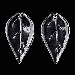 Transparent Glass Petal Beads&nbsp;GLAA-N001-16