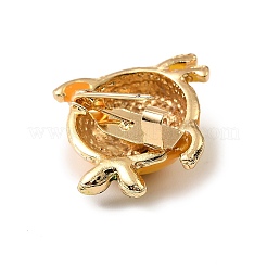 Light Golden Alloy Enamel Brooch&nbsp;JEWB-K018-32E-KCG