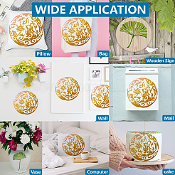 1Pc PET Hollow Out Drawing Painting Stencils&nbsp;DIY-MA0005-52