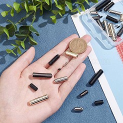 24 Sets 12 Styles Zinc Alloy End Caps&nbsp;FIND-NB0004-14