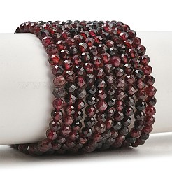 Natural Red Garnet Beads Strands&nbsp;GG-CBA1497-A04-4mm