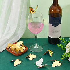 24Pcs Acrylic Wine Glass Charms&nbsp;AJEW-FG0003-46C