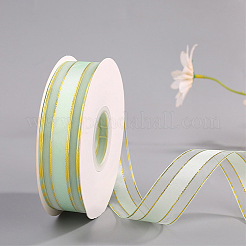 1Roll Solid Color Organza Ribbons&nbsp;ORIB-CY0001-03D