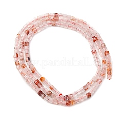 Natural Ferruginous Quartz Beads Strands&nbsp;G-B142-C01-2x2mm